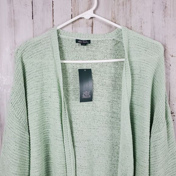 Wild Fable Cardigan Sweater Green Size XS - Picture 4 of 9